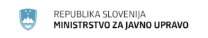 Logo Ministrstvo za javno upravo